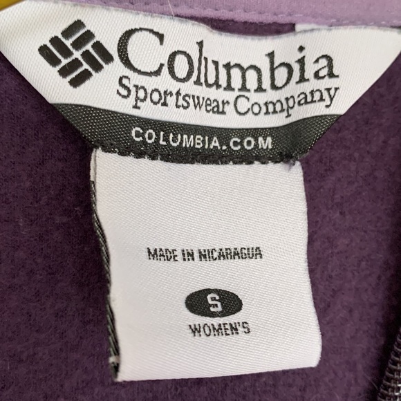 Columbia women’s small hooded fleece - Picture 3 of 3